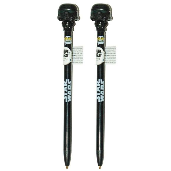 2 Pc Lot - Vintage Funko Star Wars Imperial Death Trooper Figure Write Pen 2016 - Picture 1 of 5